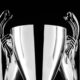 5 Chrome Football Trophy PNG